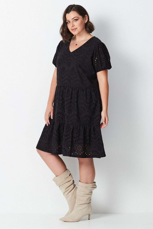 Lace Dress - Black - 17 Sundays17 SundaysLace Dress - Black