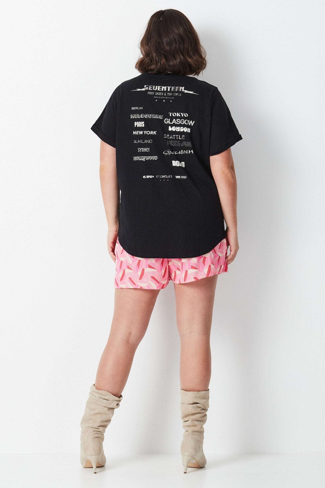 On Tour Tee - Onyx - 17 Sundays17 SundaysOn Tour Tee - Onyx